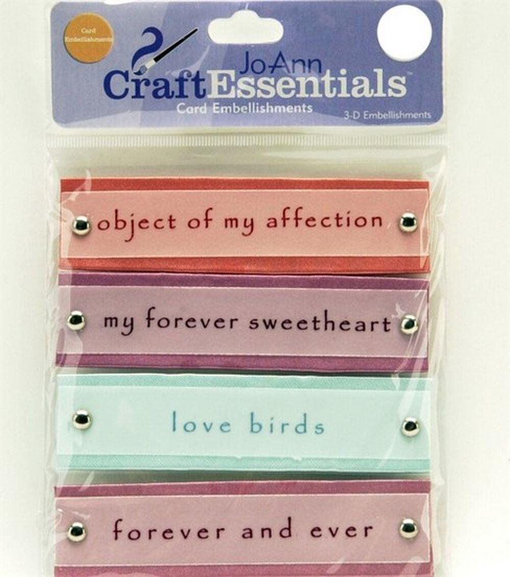 Embellishments & Stickers | Words Affection Embell. Embellishments & Stickers Embellishments & Stickers