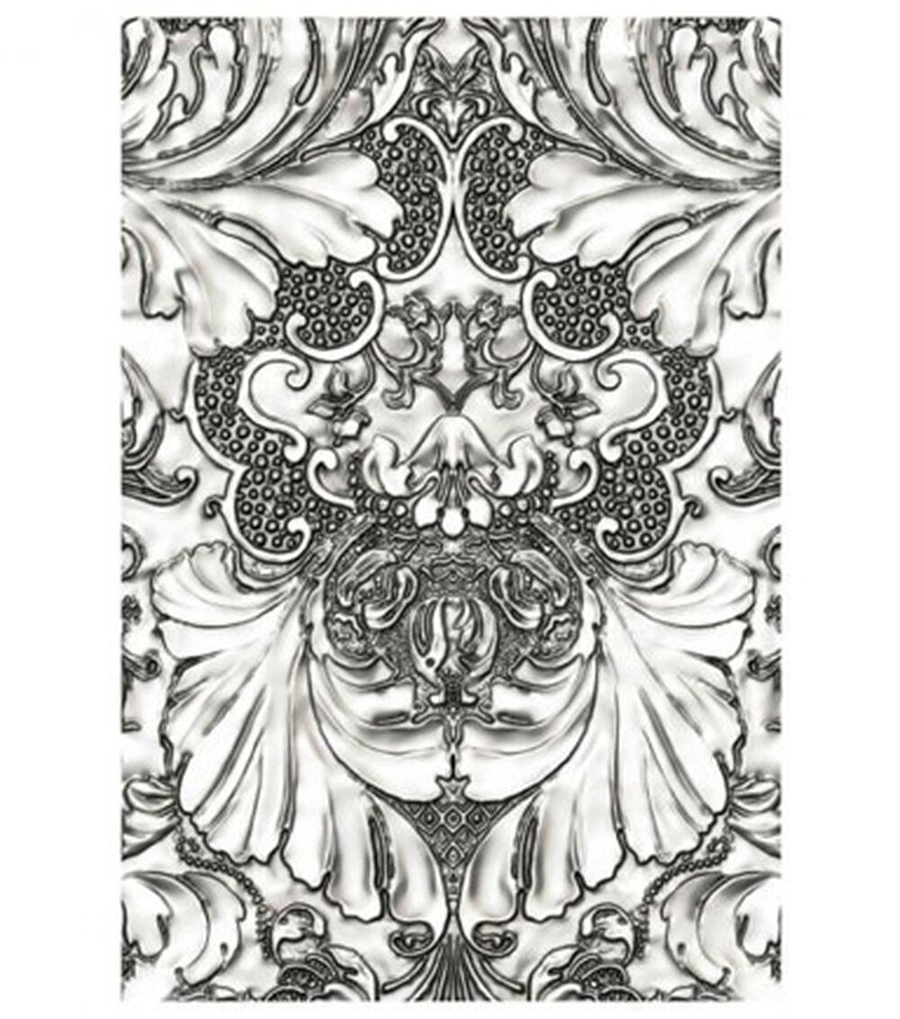 Embossing | 3D Texture Fades Damask Embossing Embossing