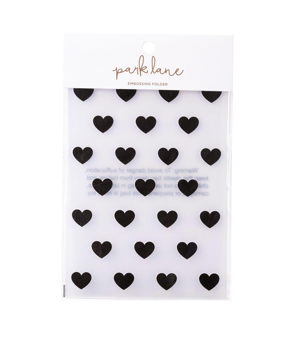 Embossing | 5″ x 7″ Hearts Embossing Folder Embossing Embossing