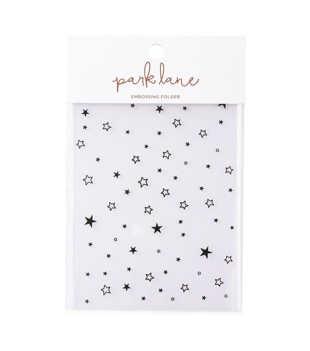 Embossing | A2 Black Stars Embossing Folder Embossing Embossing