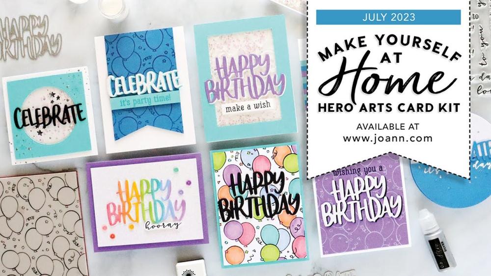 Embossing | Clear Stamp Set Birthday Cake Embossing Embossing