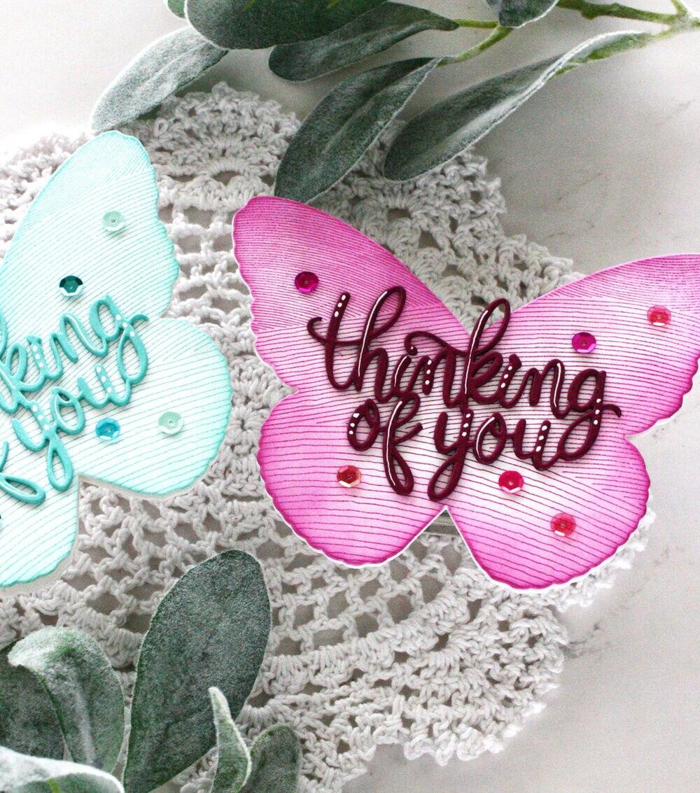 Embossing | Clear Stamp Set Thinking of You Embossing Embossing