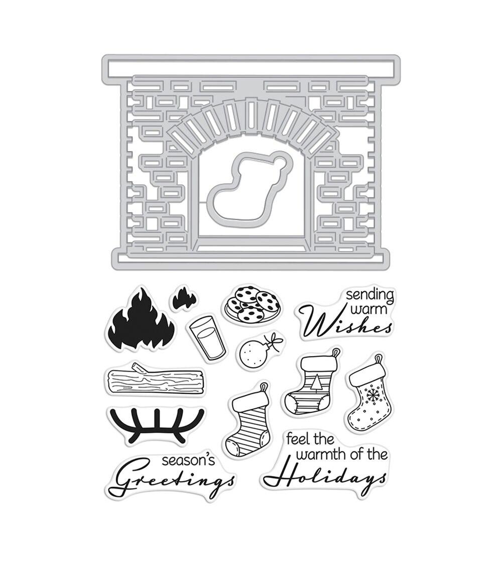 Embossing | Clear Stamp Set Winter Hearth Embossing Embossing