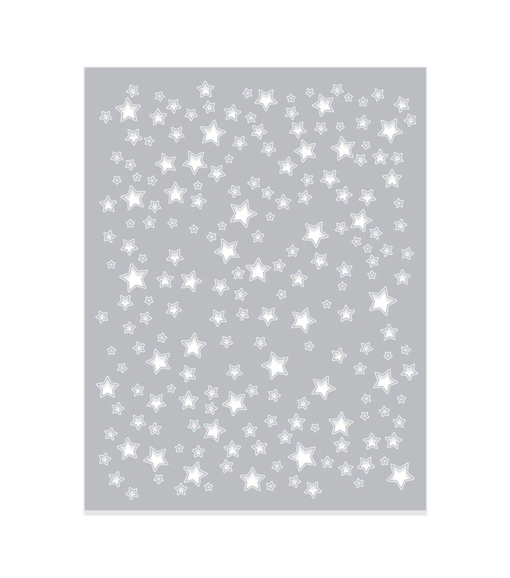 Embossing | Die Cut Confetti Star Embossing Embossing