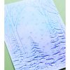 Embossing | Memory Box 3D Embossing Folder 4.5” x 5.75” Snowy Forest Embossing Embossing