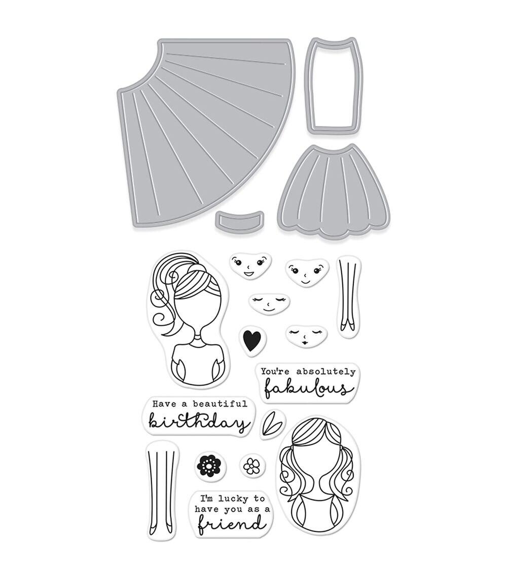 Embossing | Stamp & Cut Dress Up Embossing Embossing