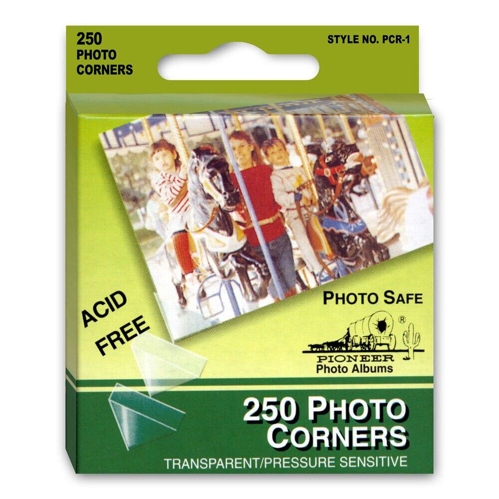 Glues & Adhesives | 250 Clear Self Adhesive Photo Corners Glues & Adhesives Glues & Adhesives