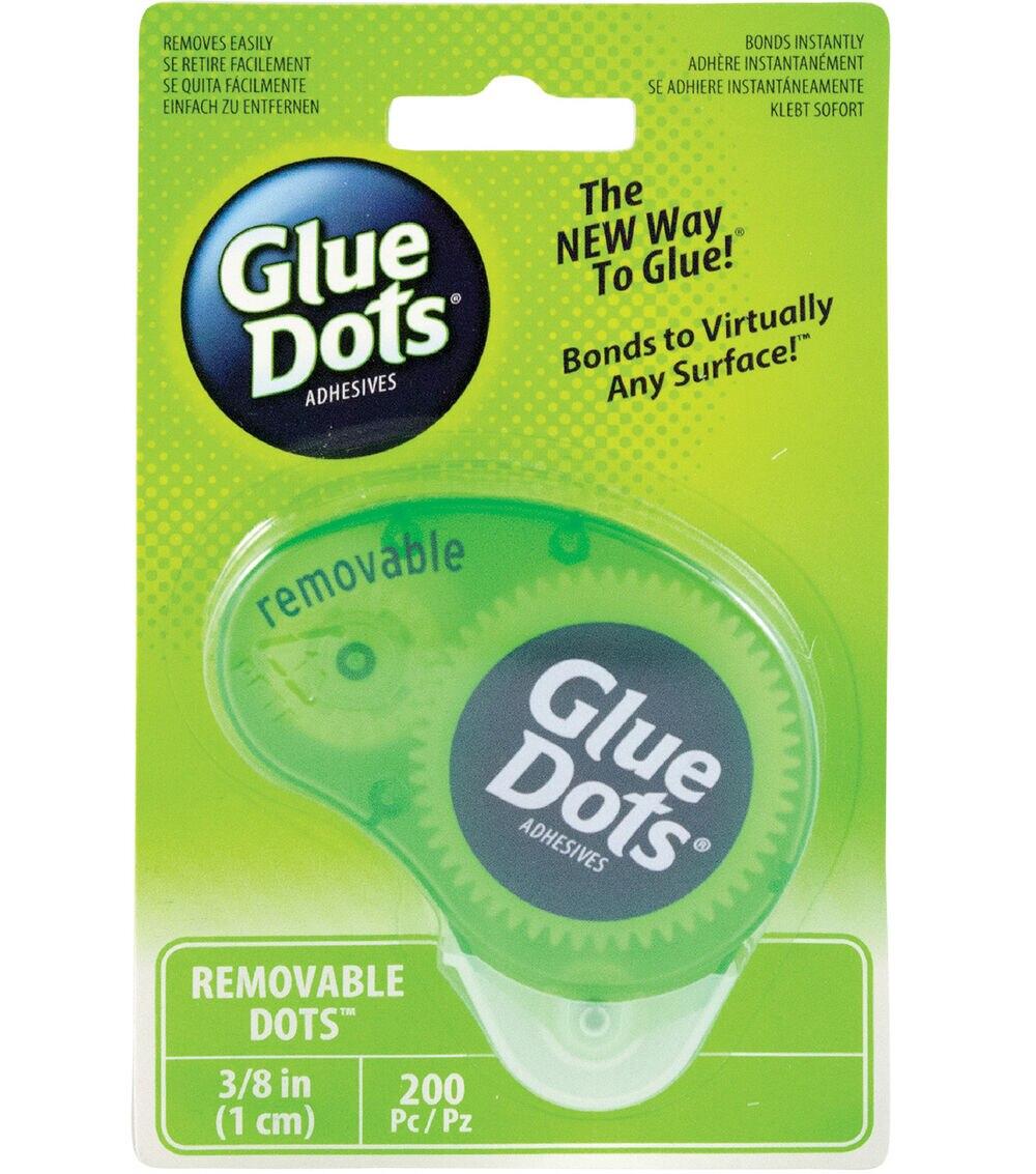 Glues & Adhesives | 3/8″ Dot ‘n Go Dispenser 200PK Removable Glues & Adhesives Glues & Adhesives