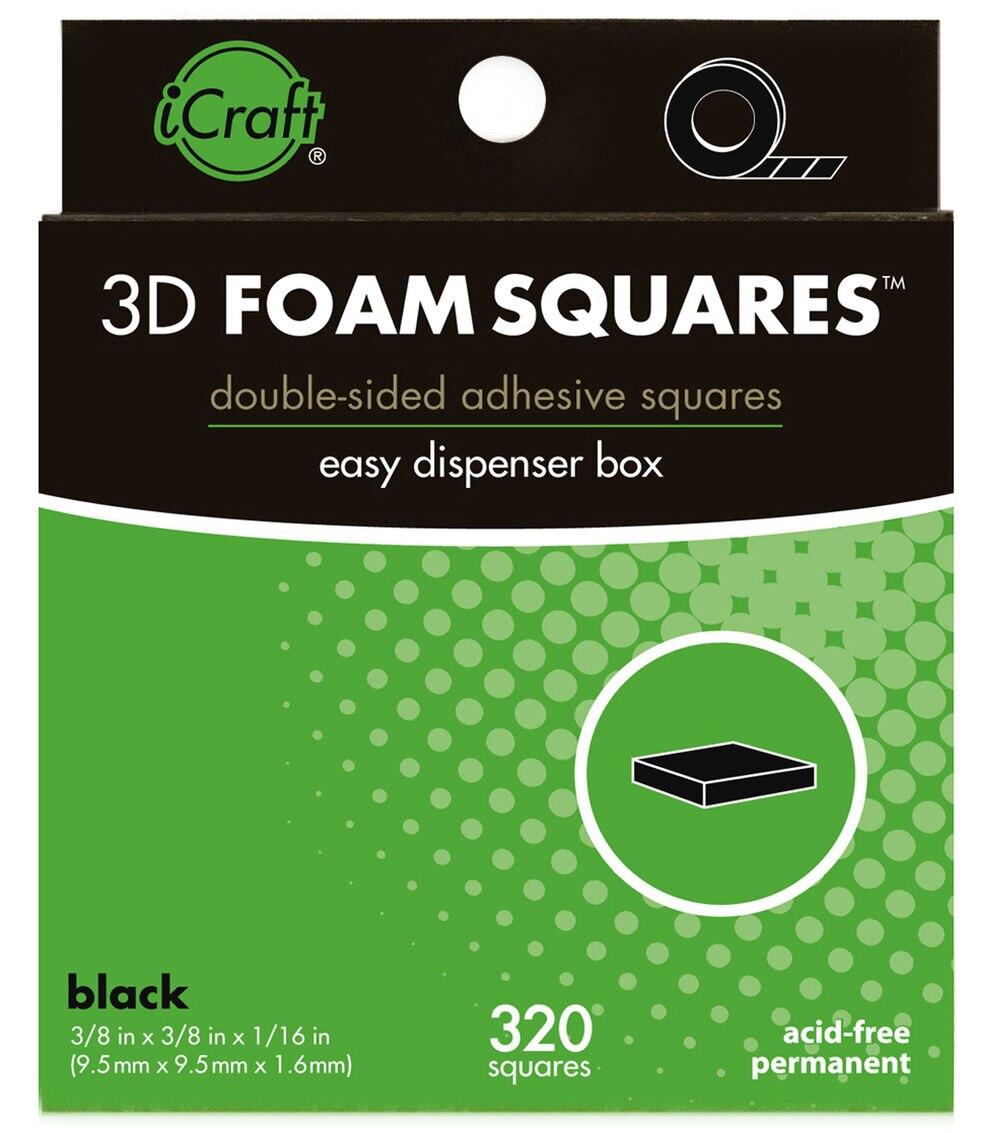 Glues & Adhesives | Black Foam Squares Glues & Adhesives Glues & Adhesives