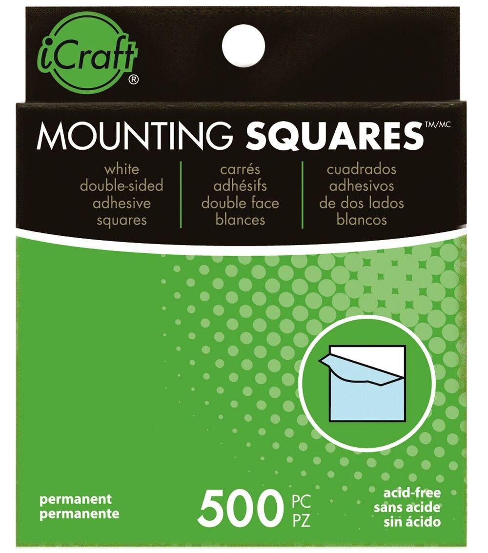 Glues & Adhesives | Mounting Squares 500PK Glues & Adhesives Glues & Adhesives