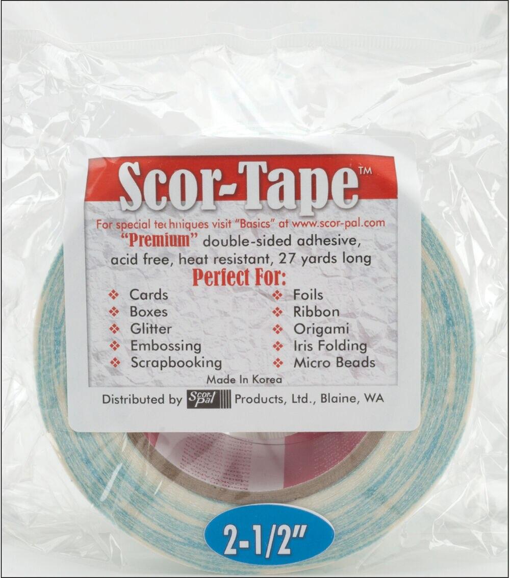 Glues & Adhesives | Scor Tape 2.5″X27yd Glues & Adhesives Glues & Adhesives