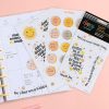 Journals & Planners | 106pc Smiley Face Stickers Journals & Planners Journals & Planners