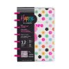 Journals & Planners | 12 Month 2024 Bright Pops Mini Dashboard Planner Journals & Planners Journals & Planners