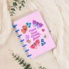 Journals & Planners | 12 Month 2024 Midnight Botanical Mini Dashboard Planner Journals & Planners Journals & Planners