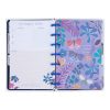 Journals & Planners | 12 Month 2024 Midnight Botanical Mini Dashboard Planner Journals & Planners Journals & Planners