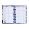 Journals & Planners | 12 Month 2024 Midnight Botanical Mini Dashboard Planner Journals & Planners Journals & Planners