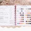 Journals & Planners | 12 Month Blooming Romance Wedding Big Wedding Planner Journals & Planners Journals & Planners