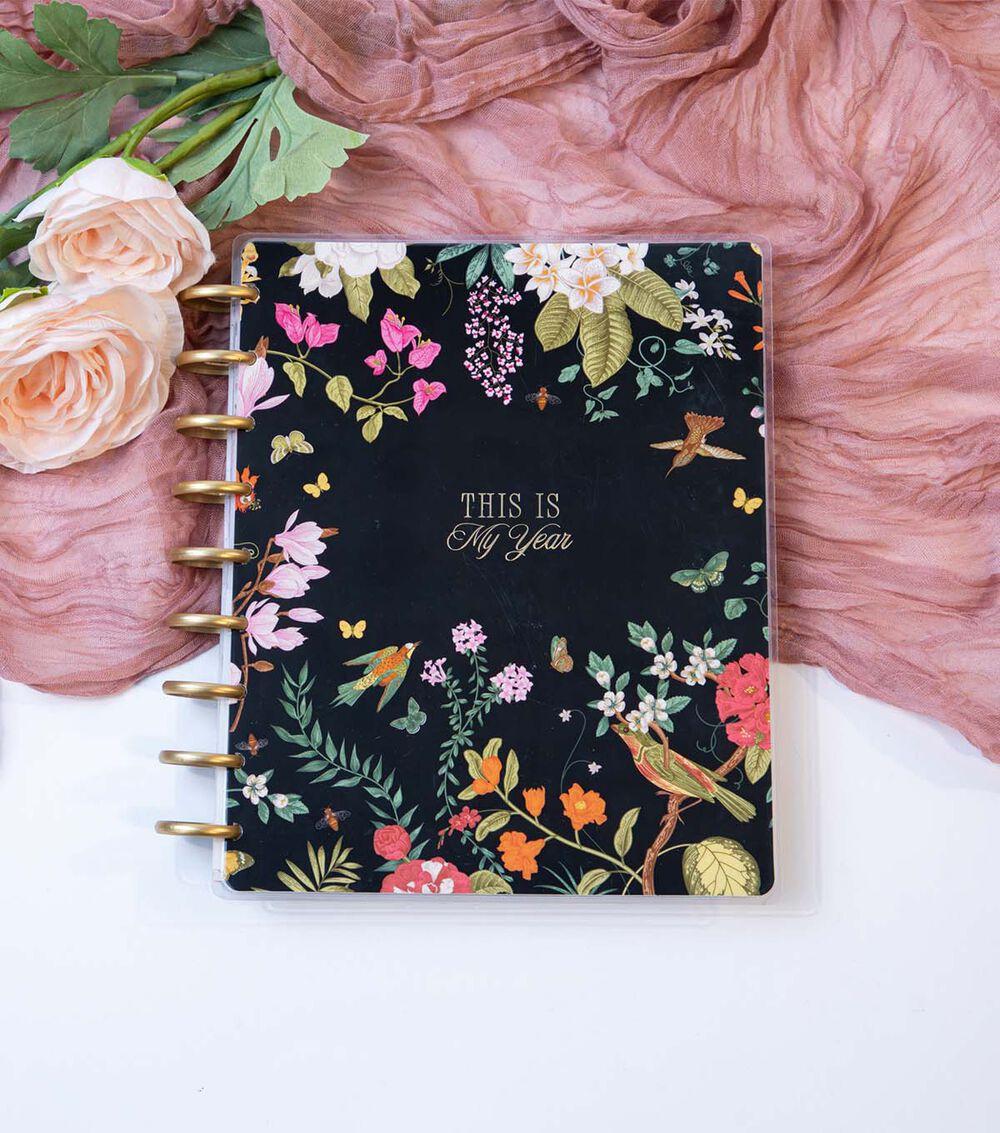 Journals & Planners | 12 Month Undated Feathers & Flowers Classic Planner Journals & Planners Journals & Planners