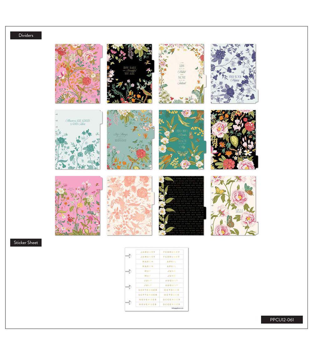 Journals & Planners | 12 Month Undated Feathers & Flowers Classic Planner Journals & Planners Journals & Planners