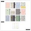 Journals & Planners | 12 Month Undated Soft Florals Classic Dashboard Planner Journals & Planners Journals & Planners