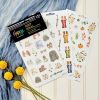 Journals & Planners | 131pc Fall Harvest 5 Sheet Sticker Pack Journals & Planners Journals & Planners