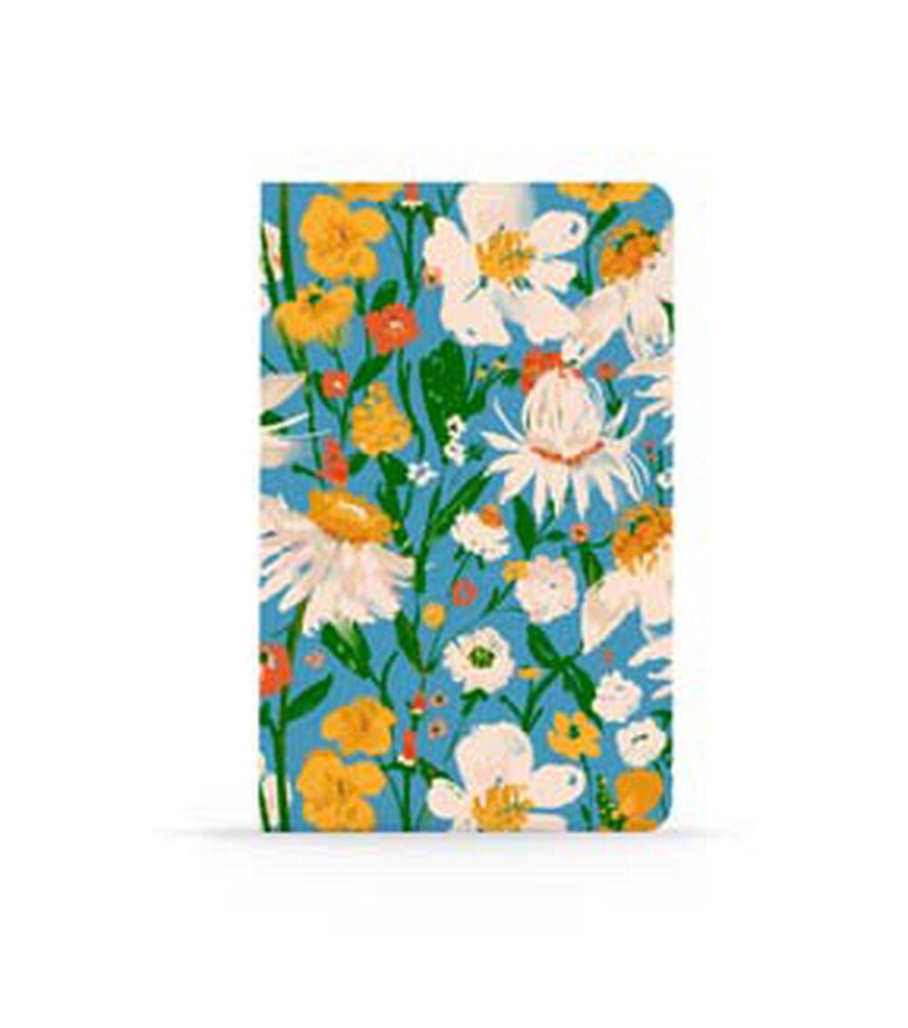 Journals & Planners | 144 Sheet Blue Bouquet Layflat Notebook Journals & Planners Journals & Planners