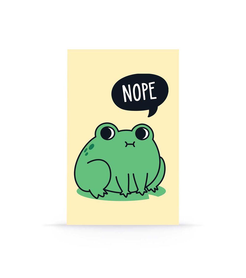 Journals & Planners | 144 Sheet Nope Frog Layflat Notebook Journals & Planners Journals & Planners