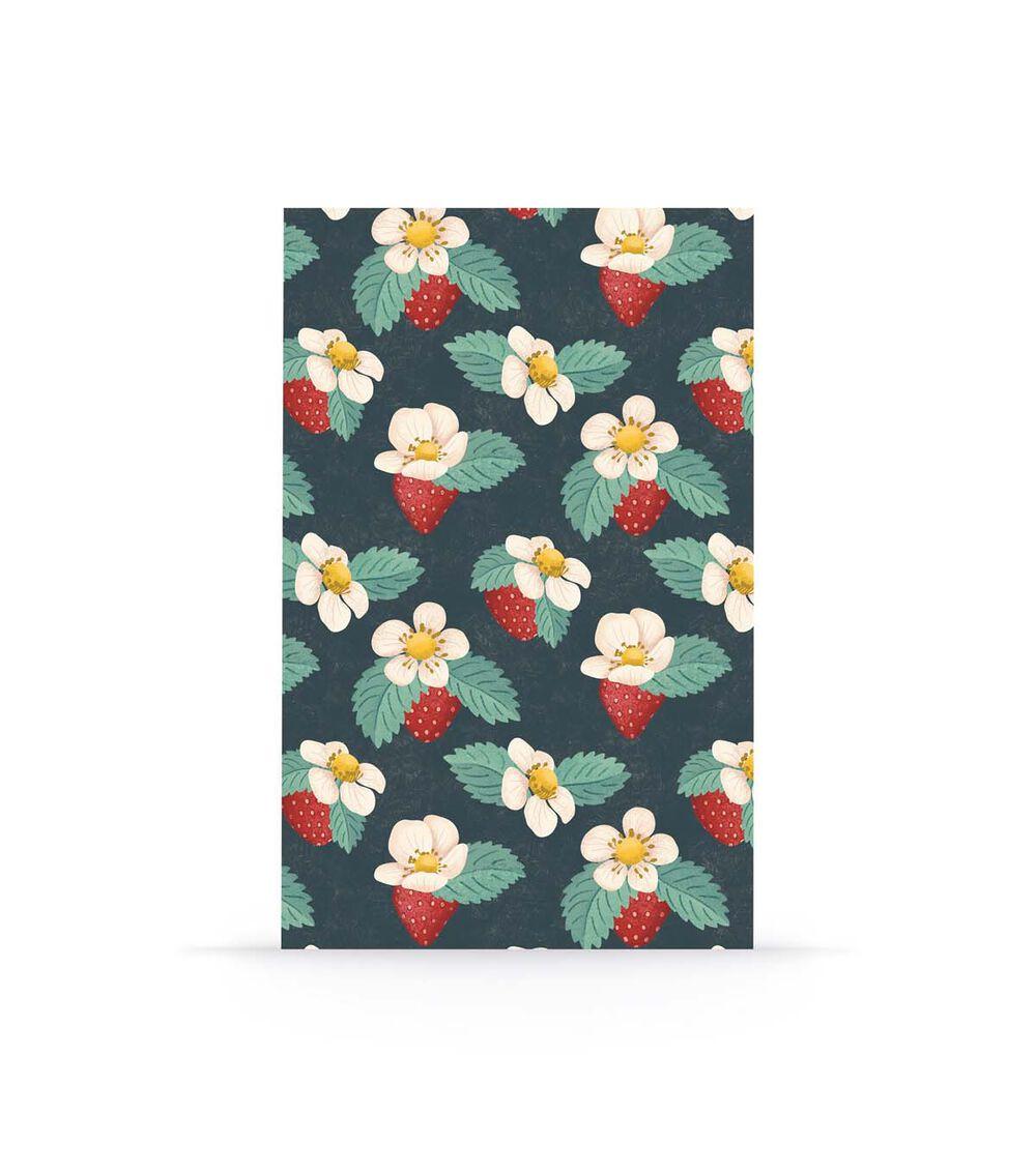 Journals & Planners | 144 Sheet Strawberries Layflat Notebook Journals & Planners Journals & Planners