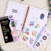 Journals & Planners | 18 Month 2024 Midnight Botanical Classic Vertical Planner Journals & Planners Journals & Planners