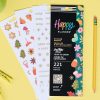 Journals & Planners | 221pc Jess Miller Draws Teacher 8 Sheet Sticker Pack Journals & Planners Journals & Planners