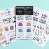 Journals & Planners | 34pc Summer Bucket List Stickers Journals & Planners Journals & Planners