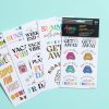 Journals & Planners | 34pc Summer Bucket List Stickers Journals & Planners Journals & Planners