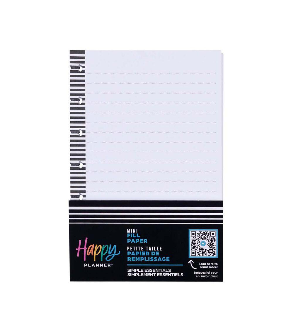 Journals & Planners | 40 Sheet Simple Essentials Dotted Lined Mini Filler Paper Journals & Planners Journals & Planners