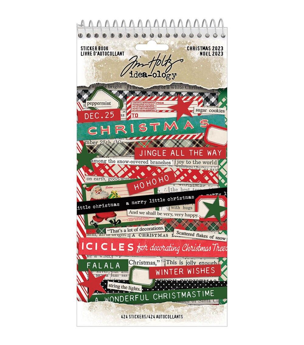 Journals & Planners | 424pc Christmas Sticker Book Journals & Planners Journals & Planners