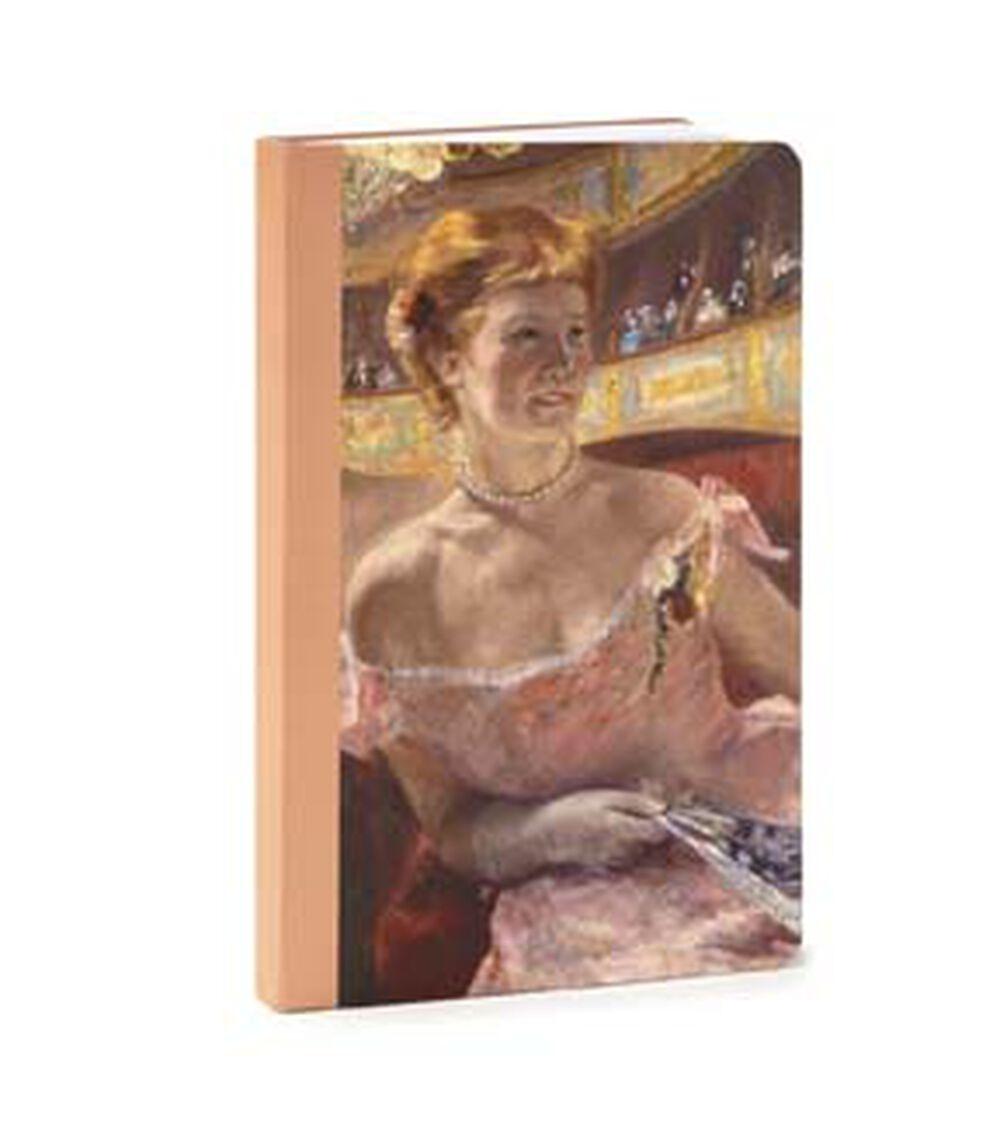 Journals & Planners | 5.5″ x 8.5″ Woman With A Pearl Necklace In Loge Journal Journals & Planners Journals & Planners