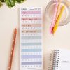 Journals & Planners | 50 Sheet Weekly Habits Sticky Note Pad Journals & Planners Journals & Planners