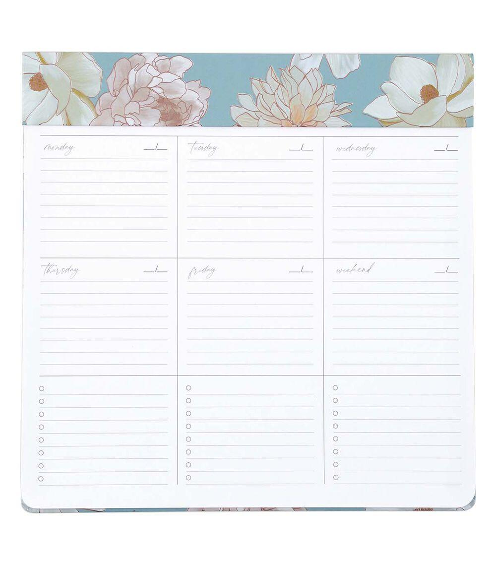 Journals & Planners | 52 Sheet Floral Designer Schedule Pad Journals & Planners Journals & Planners