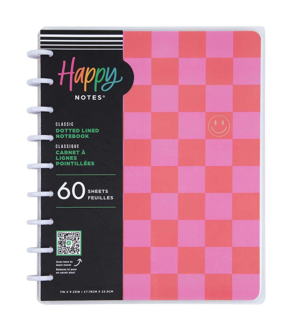 Journals & Planners | 60 Sheet Checkered Brights Dotted Lined Classic Notebook Journals & Planners Journals & Planners