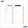 Journals & Planners | 60 Sheet Happy Brights Classic Half Sheet Filler Paper Journals & Planners Journals & Planners