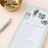 Journals & Planners | 60 Sheet Plants Spring List Pad Journals & Planners Journals & Planners