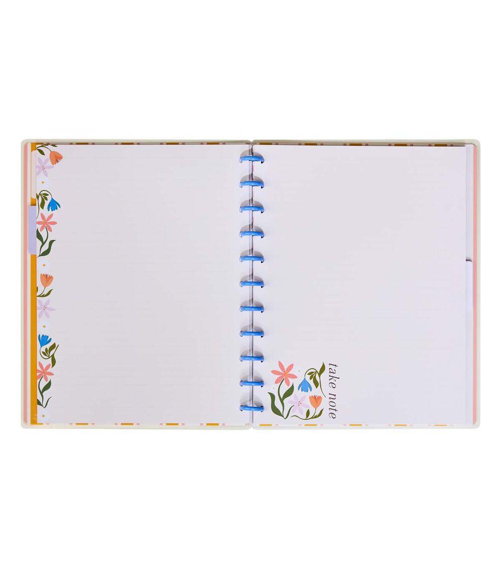 Journals & Planners | 60 Sheet Poppy Piping Dotted Lined Big Notebook Journals & Planners Journals & Planners