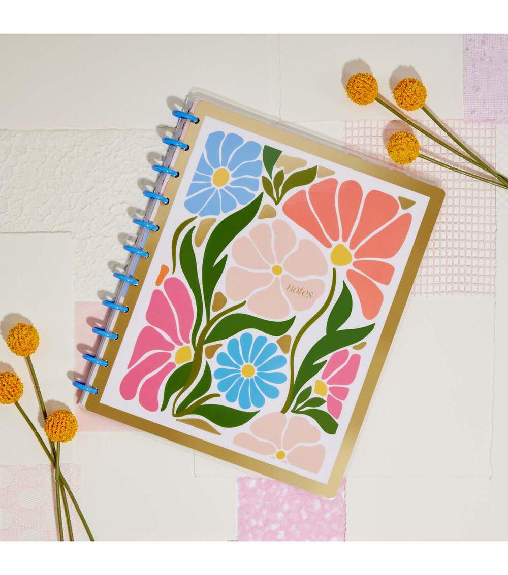 Journals & Planners | 60 Sheet Poppy Piping Dotted Lined Big Notebook Journals & Planners Journals & Planners