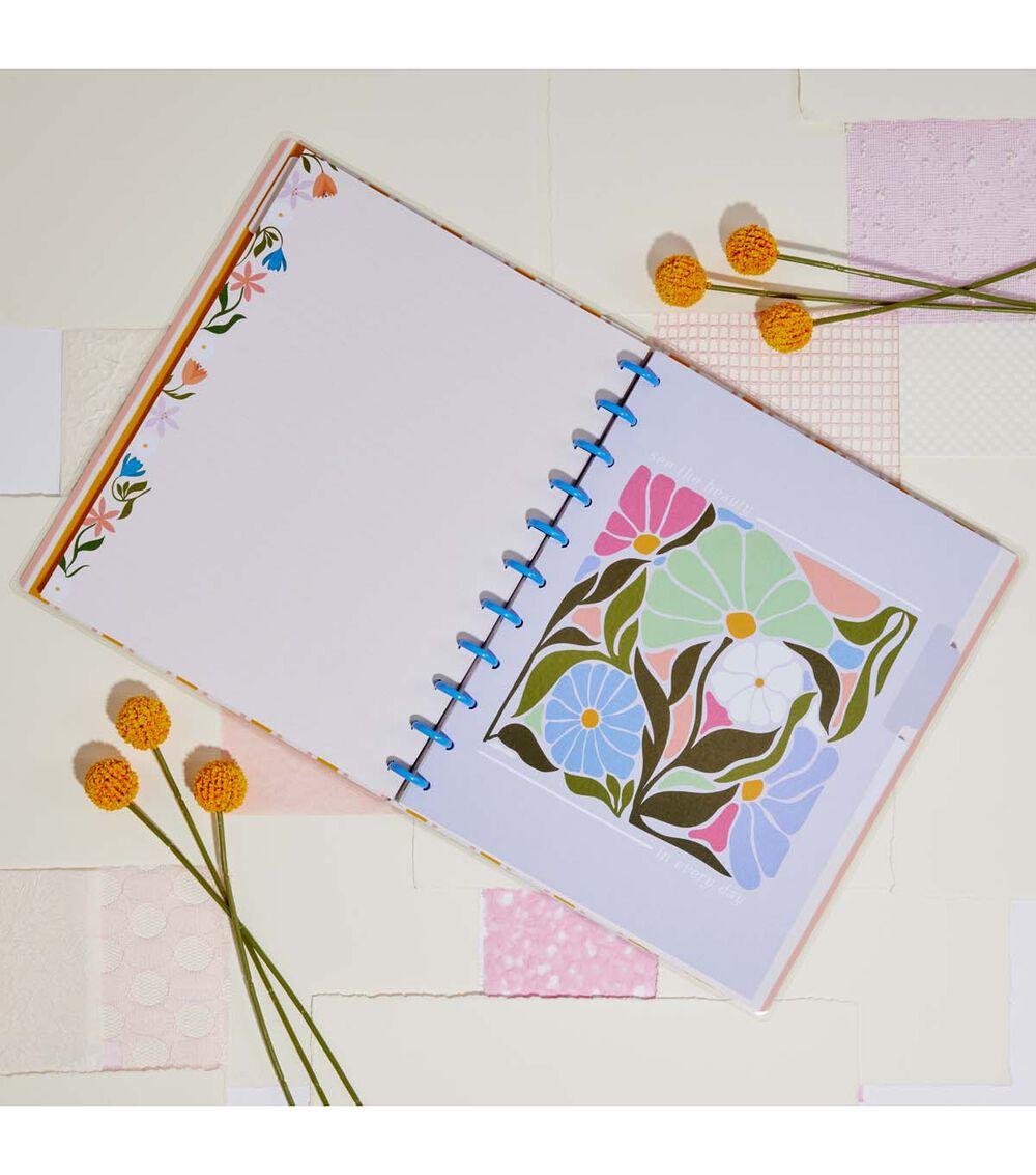 Journals & Planners | 60 Sheet Poppy Piping Dotted Lined Big Notebook Journals & Planners Journals & Planners