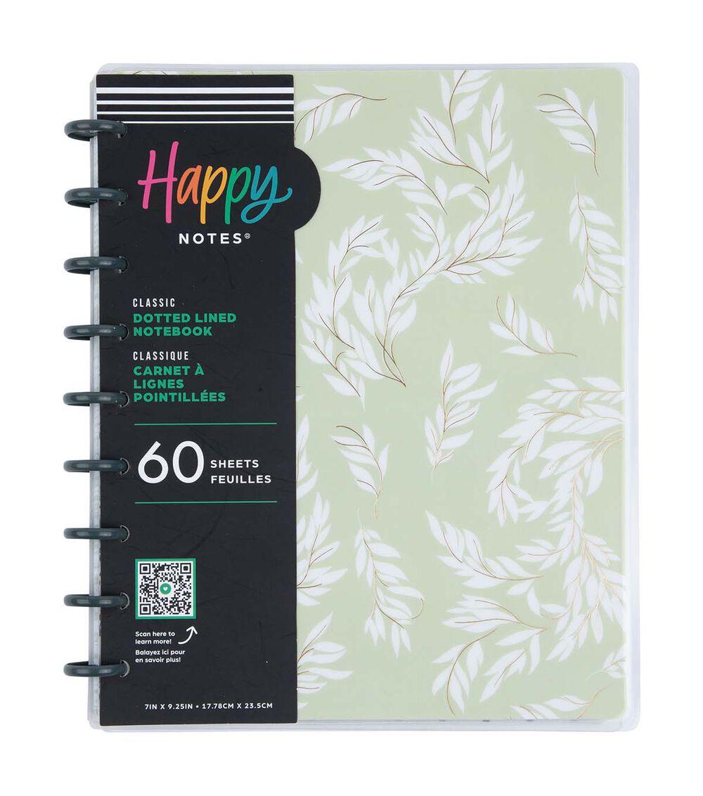 Journals & Planners | 60 Sheet Simple Sprigs Dotted Lined Classic Notebook Journals & Planners Journals & Planners