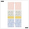 Journals & Planners | 60 Sheet Soft Florals Dotted Lined Big Notebook Journals & Planners Journals & Planners