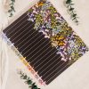 Journals & Planners | 60 Sheet Soft Florals Dotted Lined Big Notebook Journals & Planners Journals & Planners