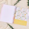 Journals & Planners | 60 Sheet Soft Florals Dotted Lined Big Notebook Journals & Planners Journals & Planners