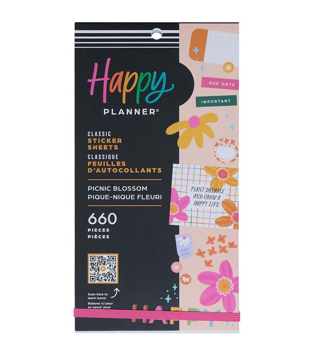 Journals & Planners | 660pc Picnic Blossom 30 Sheet Value Pack Stickers Journals & Planners Journals & Planners