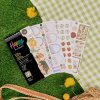 Journals & Planners | 727pc Fruit & Flora 30 Sheet Value Pack Stickers Journals & Planners Journals & Planners