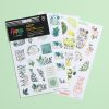 Journals & Planners | 76cpc Color Story Floral Stickers Journals & Planners Journals & Planners